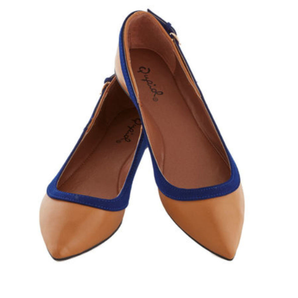 NWOT Modcloth Happy Aura Flat 7.5